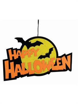 Felt Plaque - Happy Halloween