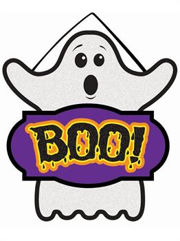 Mini Sign - Boo