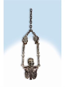 Hanging Skeleton Torso&Chains