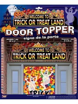 Trick Or Treat Land - Door Topper