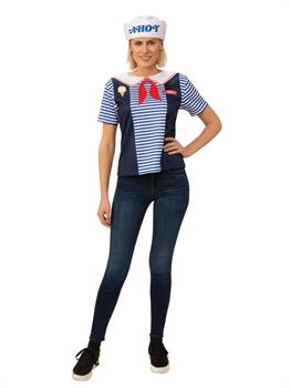 Stranger Things Robin's Scoops Ahoy Uniform Adult Costume