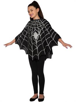 Kid's Spider Poncho Costume