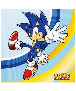 Sonic the Hedgehog Lunch Napkins