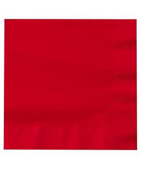 Classic Red (Red) Lunch Napkins