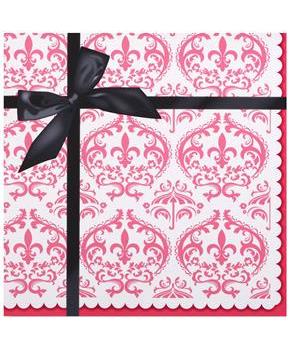 Paris Damask Lunch Napkins 