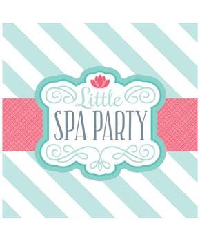 Little Spa Party Lunch Napkins 
