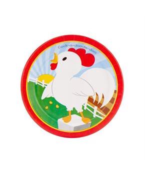 Barnyard Dessert Plates 
