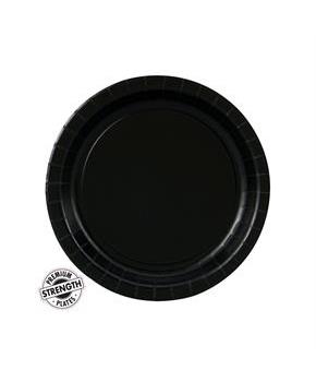 Black Velvet (Black) Dessert Plates 