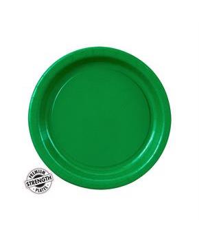 Emerald Green (Green) Dessert Plates 