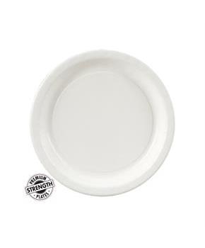 Bright White (White) Dessert Plates 