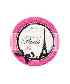 Paris Damask Dessert Plates 