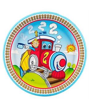 Two-Two Train 2nd - Dinner Plate 