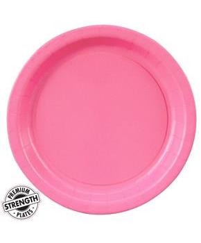 Candy Pink (Hot Pink) Dinner Plates 