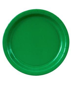 Emerald Green (Green) Dinner Plates 