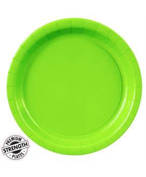 Fresh Lime (Lime Green) Dinner Plates 