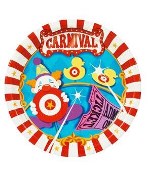 Carnival Games Dinner Plates