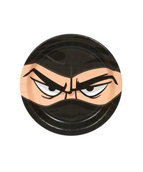 Ninja Warrior Party Dessert Plates 