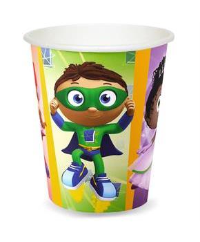 Super Why! 9 oz. Paper Cups
