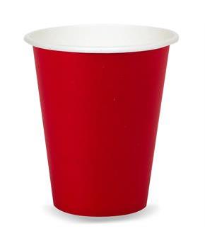 Classic Red (Red) 9 oz. Paper Cups