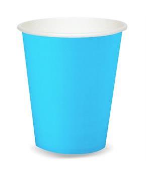 Bermuda Blue (Turquoise) 9 oz. Paper Cups 