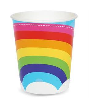 Rainbow Wishes 9 oz. Paper Cups 