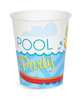 Splashin' Pool Party 9 oz. Paper Cups 