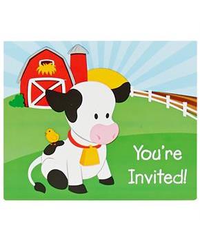 Barnyard Invitations 