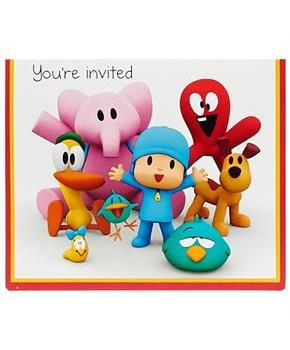 Pocoyo Invitations 