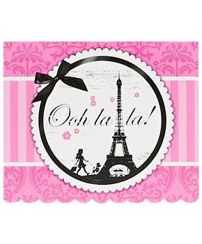 Paris Damask Invitations 