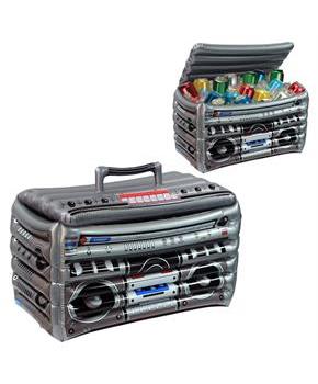 Inflatable Boom Box Cooler