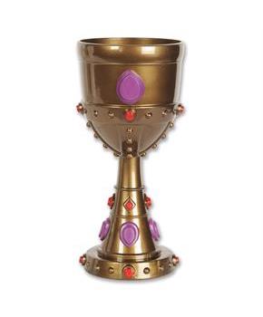 Plastic Jeweled Goblet
