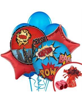 Superhero Comic Balloon Bouquet