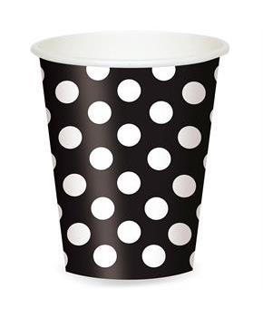 Black and White Dots Cups
