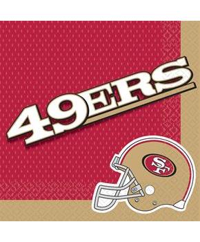 San Francisco 49ers Lunch Napkins (16)