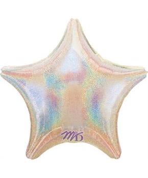 Silver Dazzler Star Foil Balloon