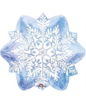 Let it Snow Snowflake Foil Balloon