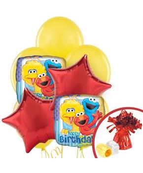 Sesame Street Party Balloon Bouquet