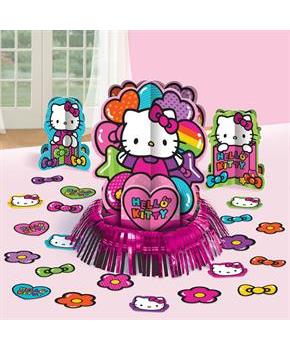 Hello Kitty Rainbow Table Decorating Kit
