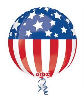 Patriotic Foil Balloon