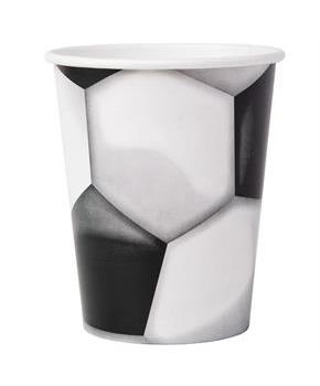 Soccer 9 oz. Paper Cups (8)