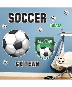 Soccer Giant Wall Decals