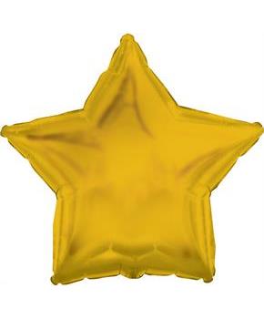 Gold Star Foil Balloon