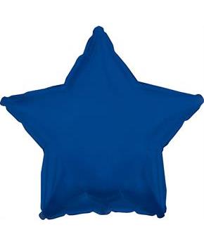 Navy Blue Star Foil Balloon