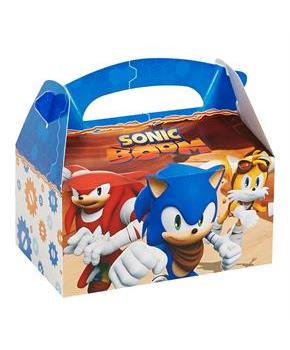 Sonic Boom Empty Favor Boxes