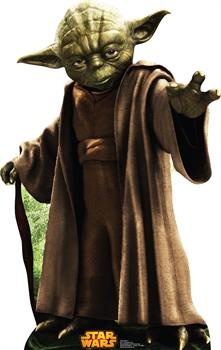 Star Wars Yoda Standup - 3' Tall