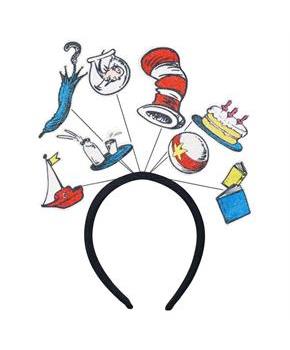 Cat in the Hat Multi-icon Headband