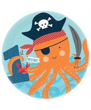 Ahoy 1st Birthday Dessert Plates (18)