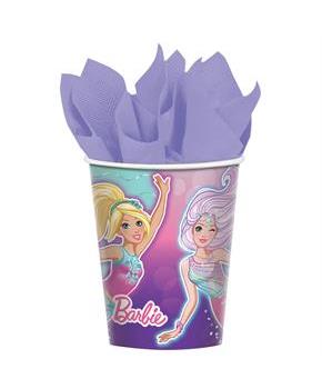 Barbie Mermaid 9oz Cups (8)