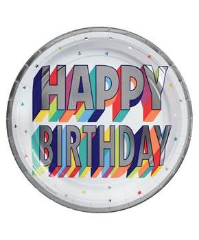 Here's to Your Birthday Lunch Plates (8)