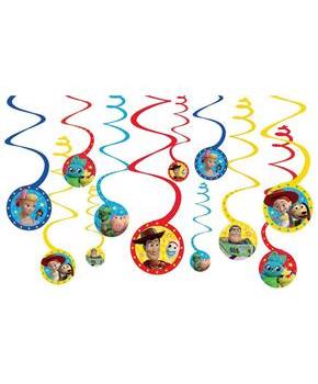 Toy Story 4 Hanging Swirl Decorations
